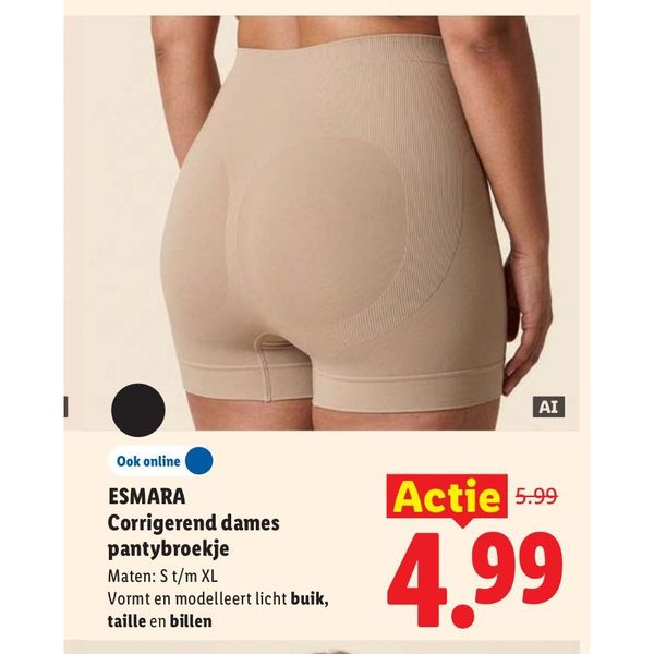 Esmara Corrigerend dames pantybroekje
