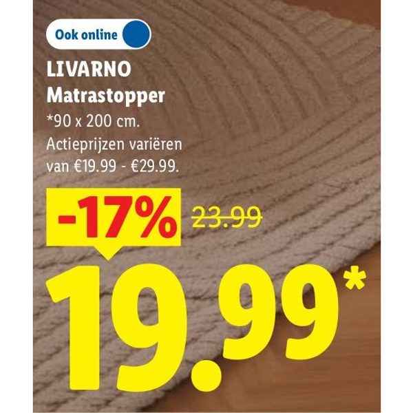 LIVARNO Matrastopper