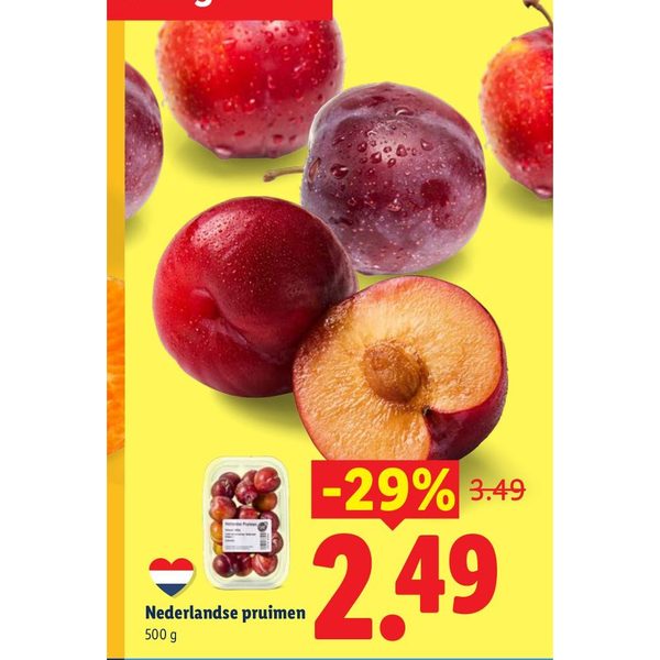 Nederlandse pruimen