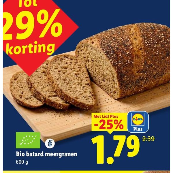 Bio batard meergranen