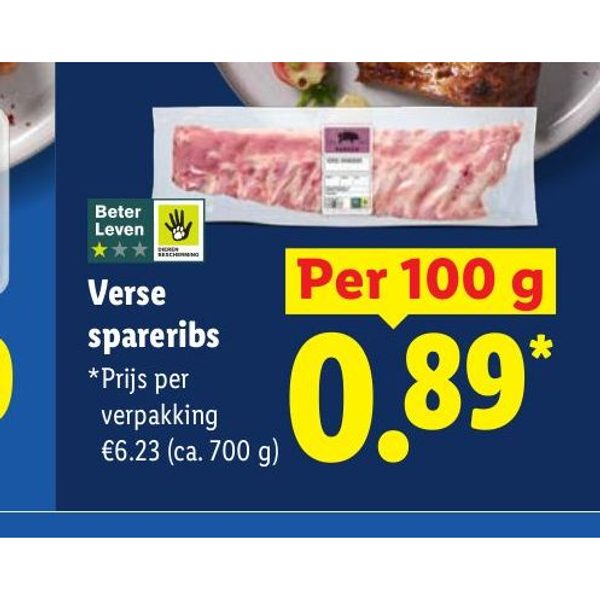 Verse spareribs
