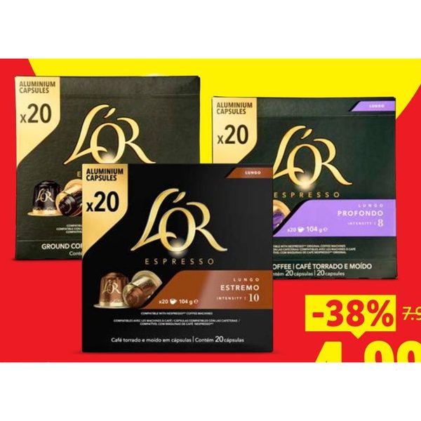 L'Or koffiecups