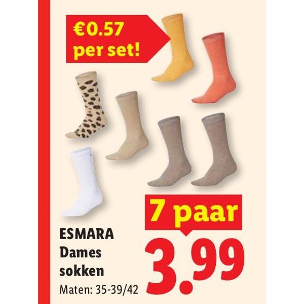 ESMARA Dames sokken