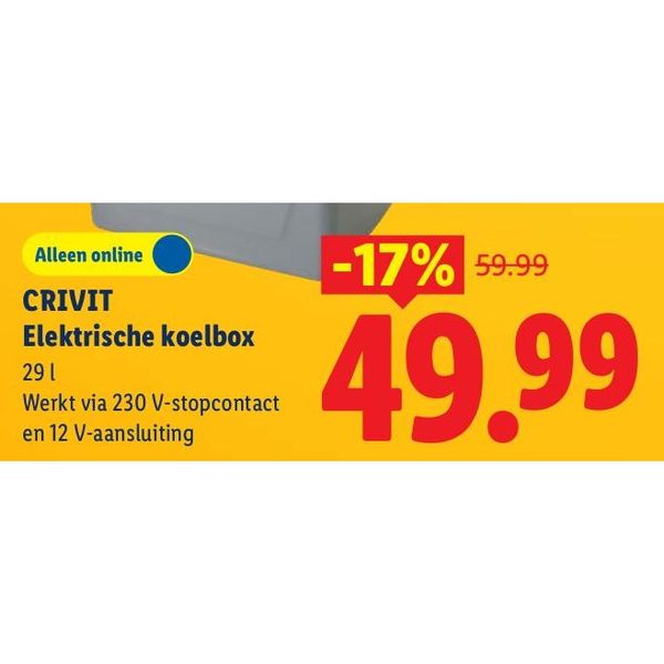 CRIVIT Elektrische koelbox