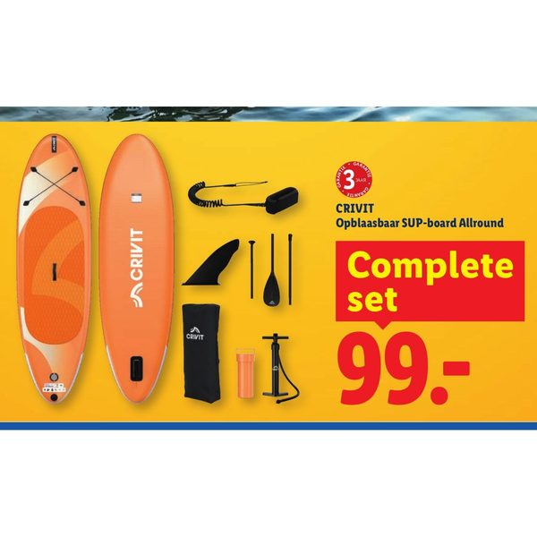 CRIVIT Opblaasbaar SUP-board Allround