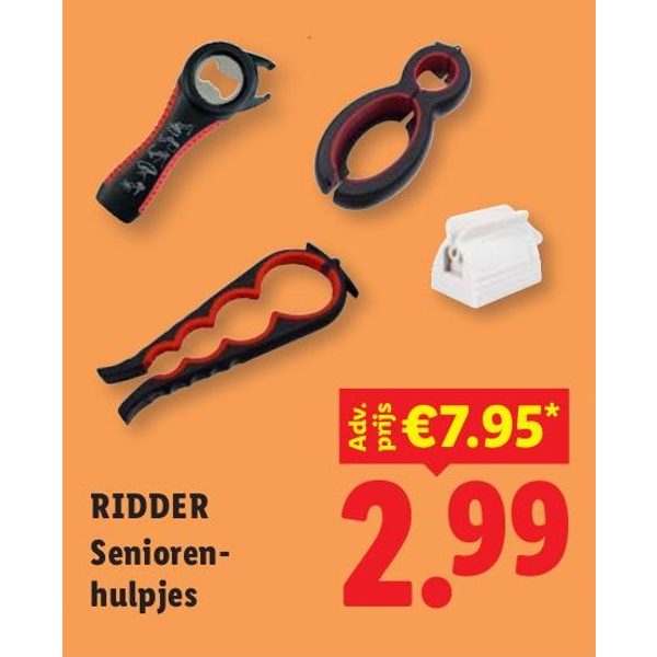 RIDDER Senioren-hulpjes