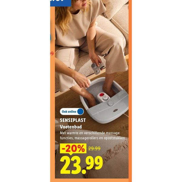 Sensiplast Voetenbad
