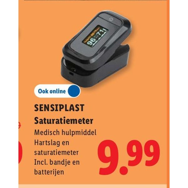 Sensiplast Saturatiemeter