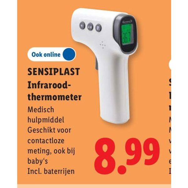 Sensiplast Infrarood-thermometer