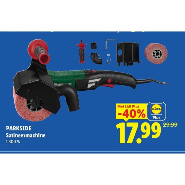 PARKSIDE Satineermachine