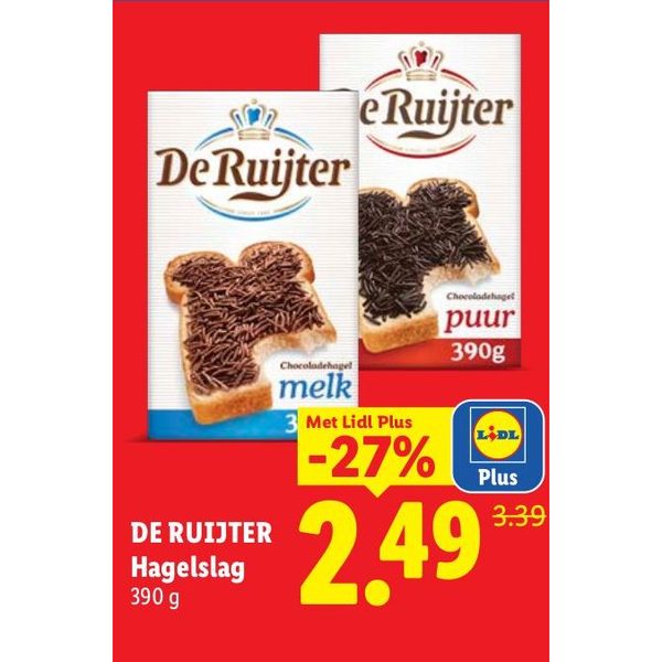 De Ruijter Hagelslag