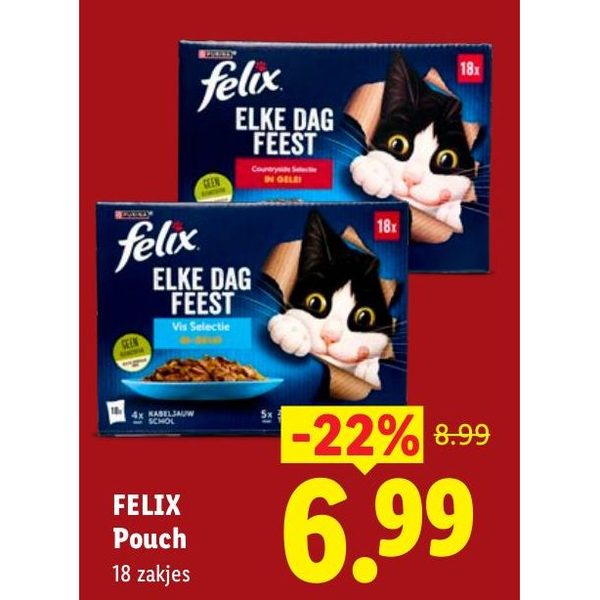Elke Dag Feest kattenvoer