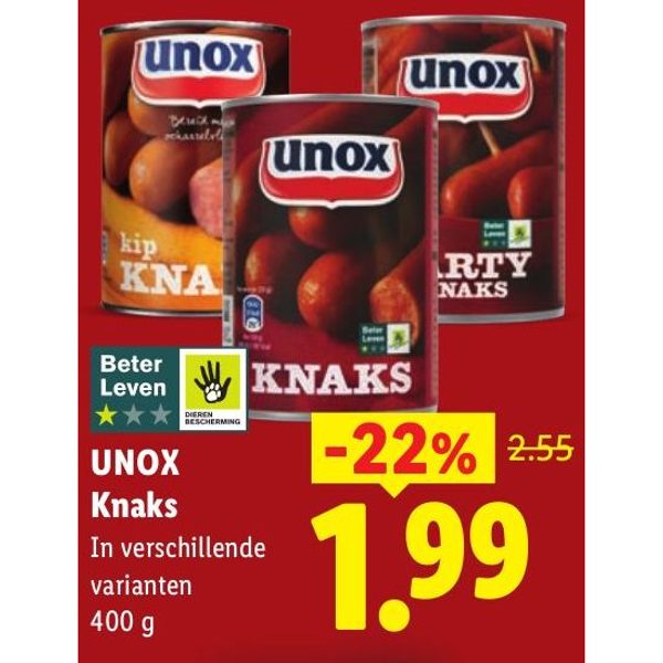 UNOX Knaks