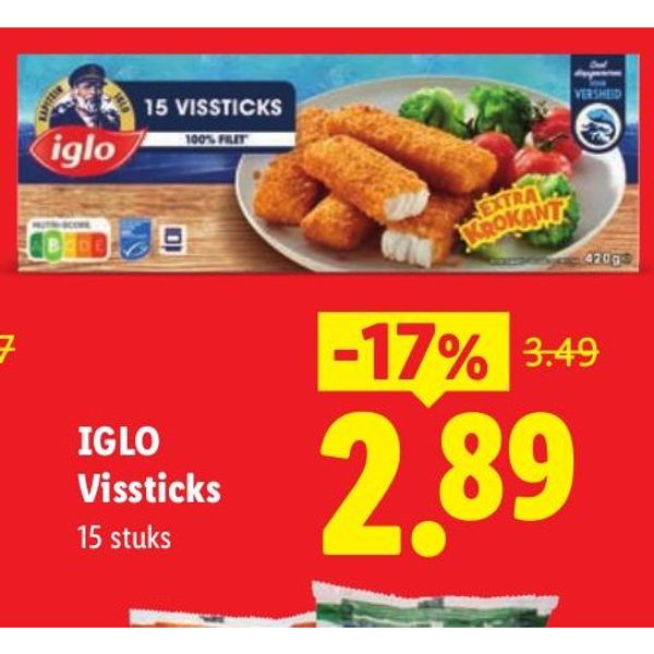 IGLO Vissticks