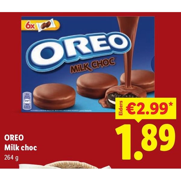 Oreo Milk choc