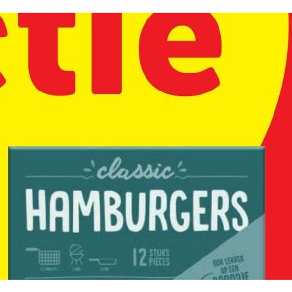 Classic hamburgers