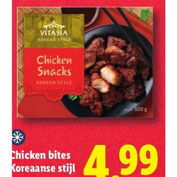 Chicken bites Koreaanse stijl