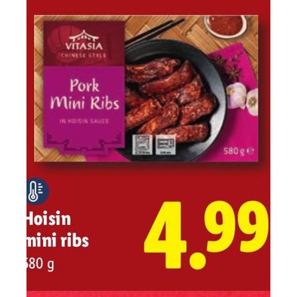 Hoisin mini ribs