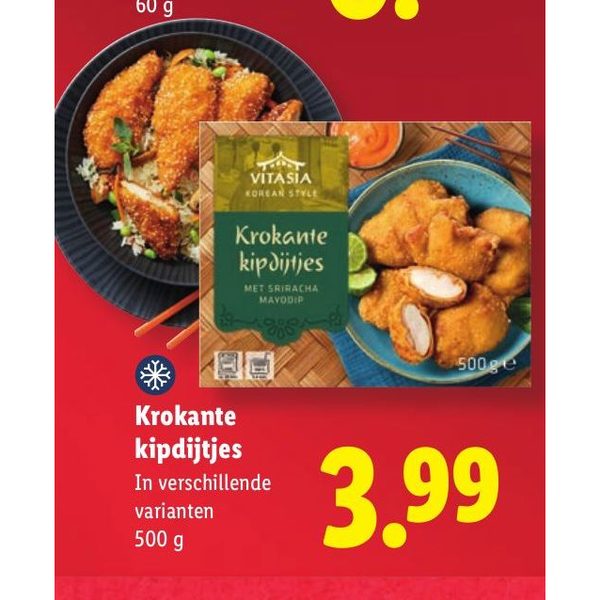 Krokante kipdijtjes