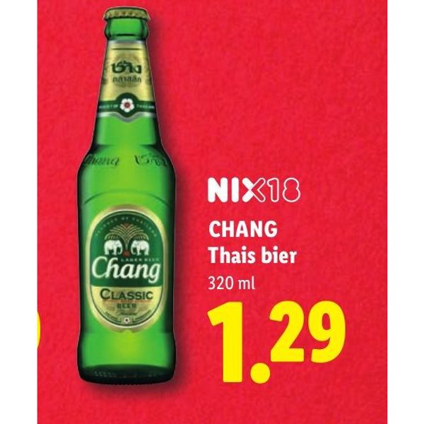 Chang Thais bier