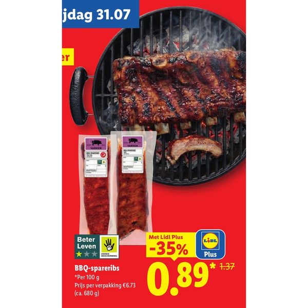 BBQ-spareribs
