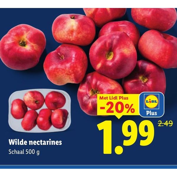 Wilde nectarines
