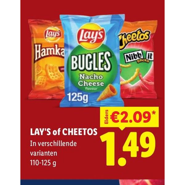 LAY'S of CHEETOS