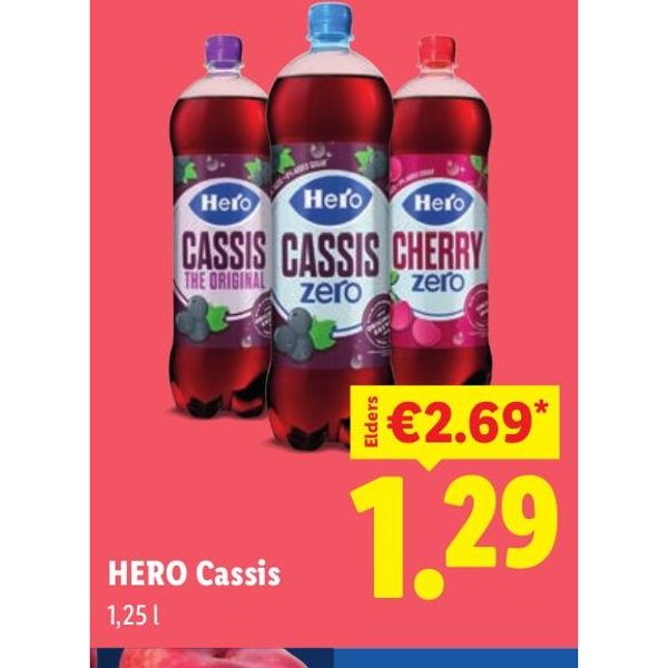 Cassis of Cherry Zero
