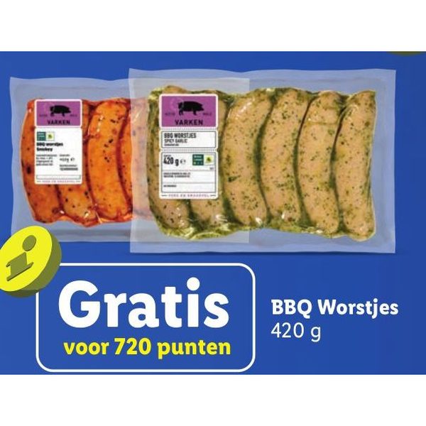 BBQ Worstjes
