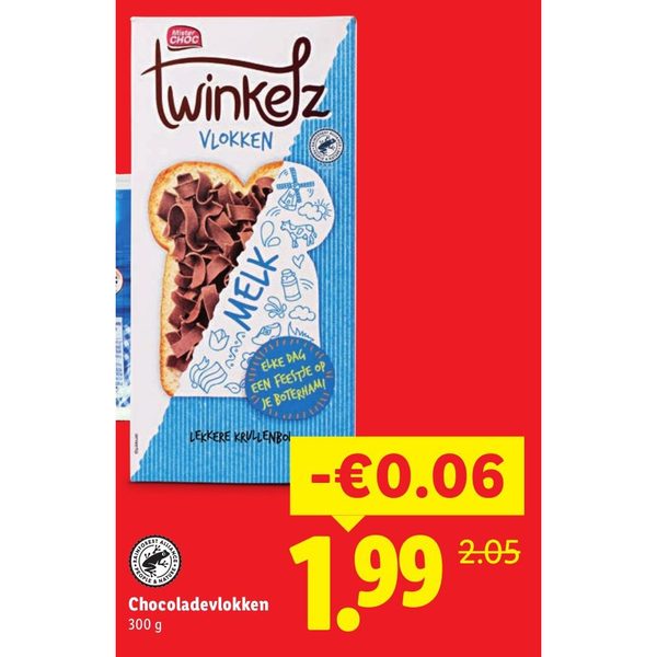 Chocoladevlokken