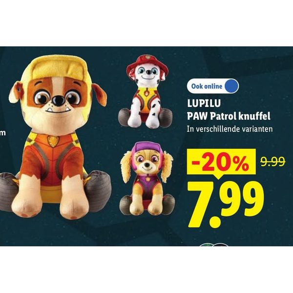 PAW Patrol knuffel