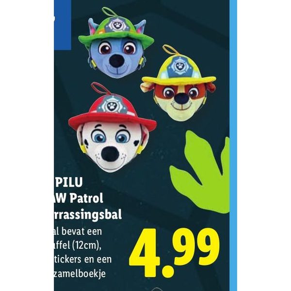 LUPILU PAW Patrol Verrassingsbal