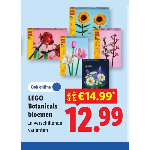 LEGO Botanicals bloemen