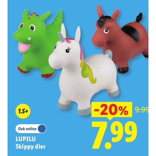 LUPILU Skippy dier
