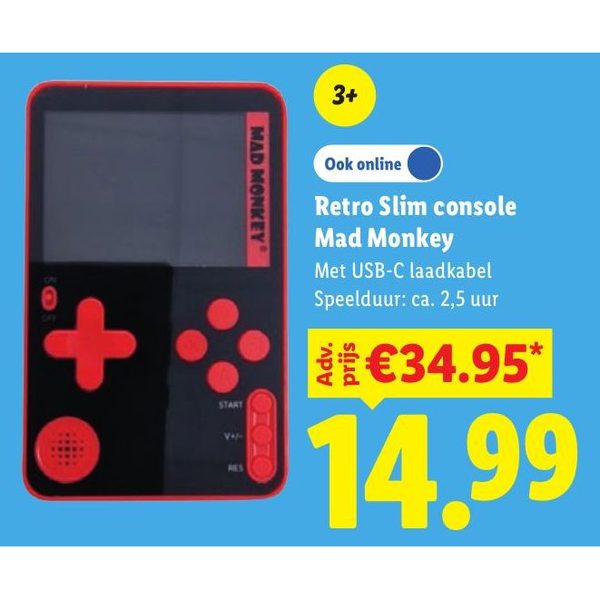 Retro Slim console Mad Monkey