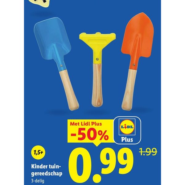 Kinder tuin-gereedschap