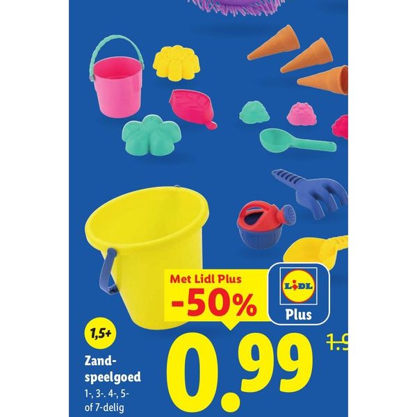 Zand-speelgoed