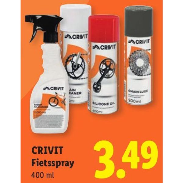 Crivit Fietsspray