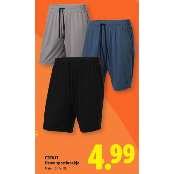 CRIVIT Heren sportbroekje