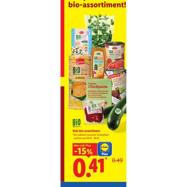 Bio-assortiment