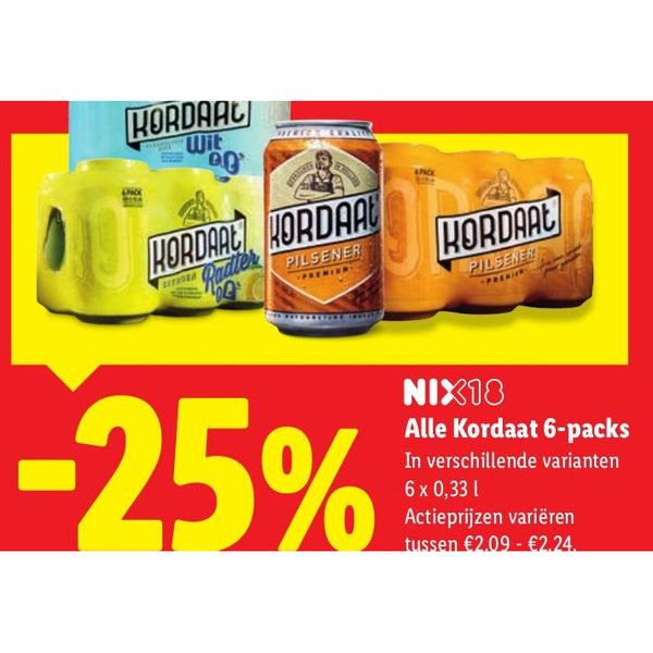 Kordaat 6-packs