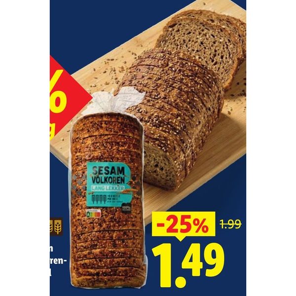 Sesam volkoren brood
