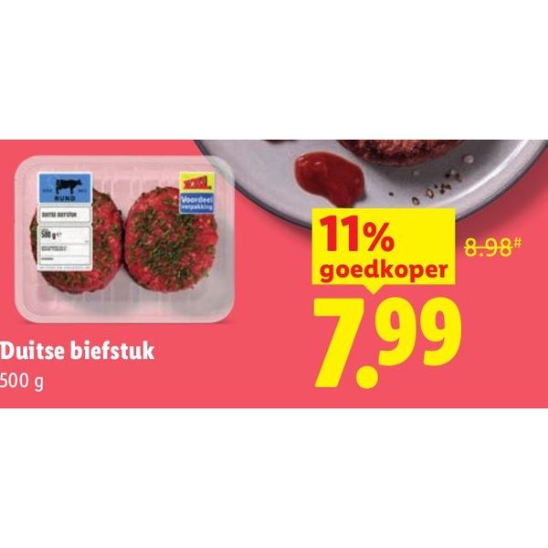 Duitse biefstuk
