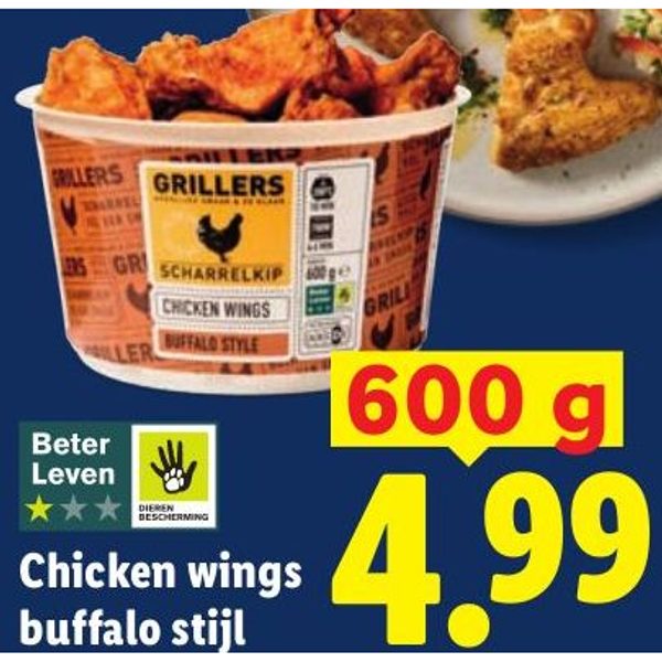 Chicken wings buffalo stijl