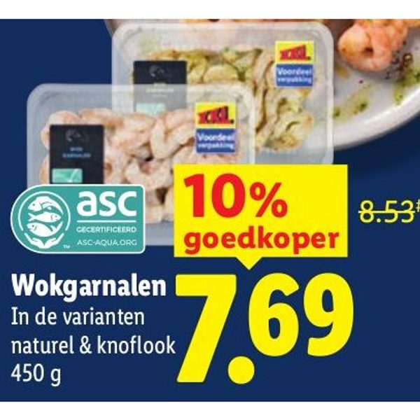 Wokgarnalen