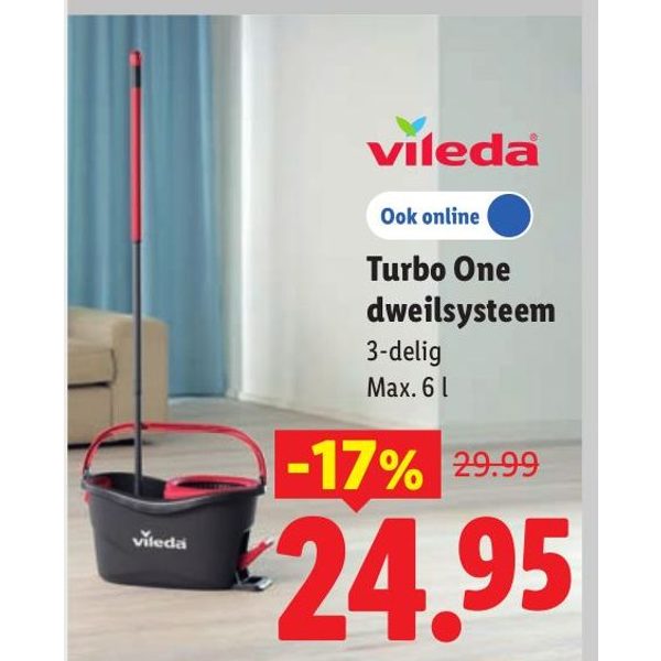 vileda Turbo One dweilsysteem