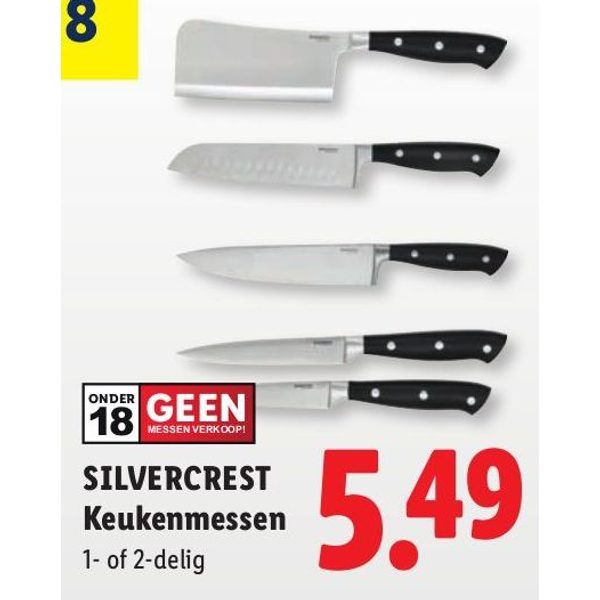 SILVERCREST Keukenmessen