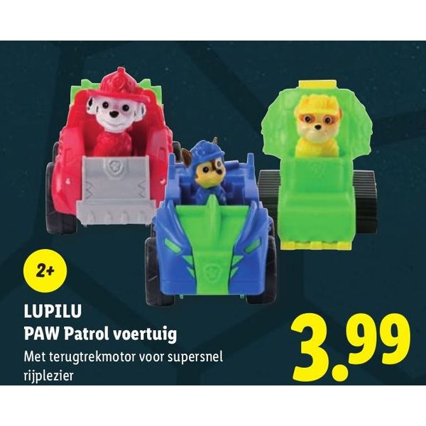 LUPILU PAW Patrol voertuig