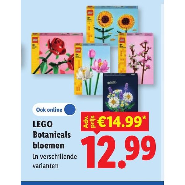 LEGO Botanicals bloemen