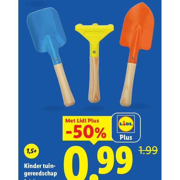 Kinder tuin-gereedschap